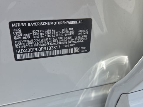 Used 2024 BMW X3 sDrive30i w/ M Sport Package RWD image 25