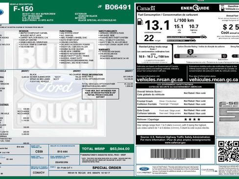 Used 2018 Ford F150 XLT w/ Equipment Group 302A Luxury AWD/4WD image 9