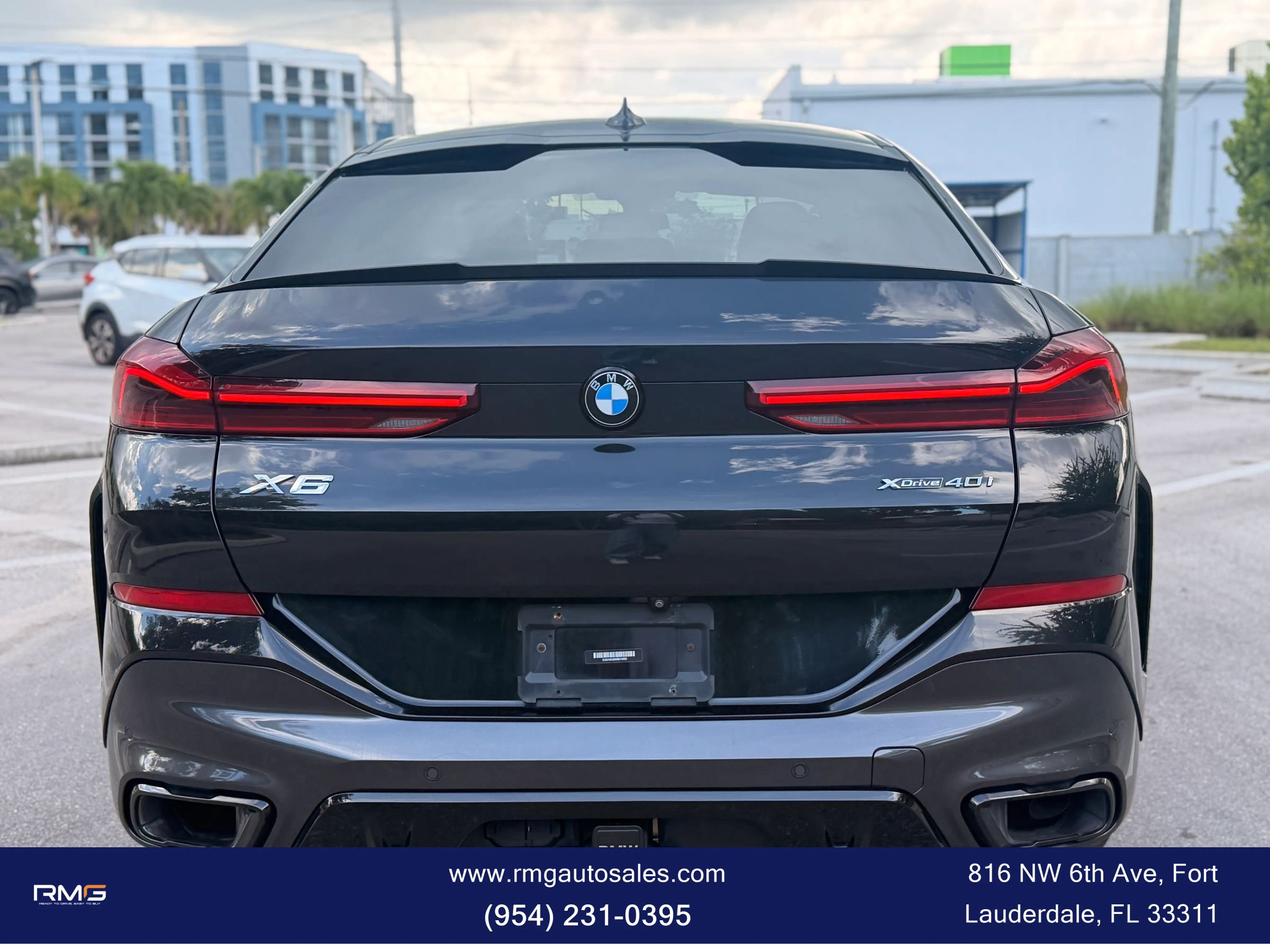 Used 2021 BMW X6 xDrive40i w/ M Sport Package AWD/4WD image 8