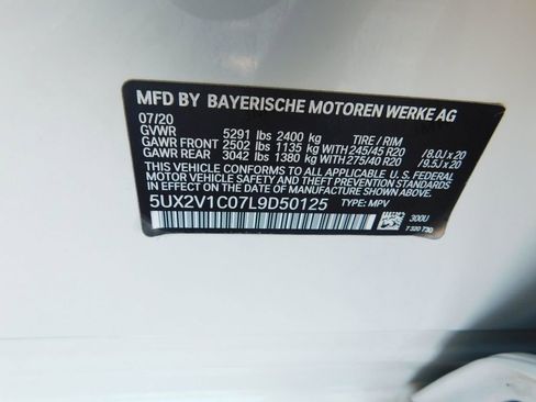Used 2020 BMW X4 xDrive30i w/ M Sport Package 2 AWD/4WD image 9