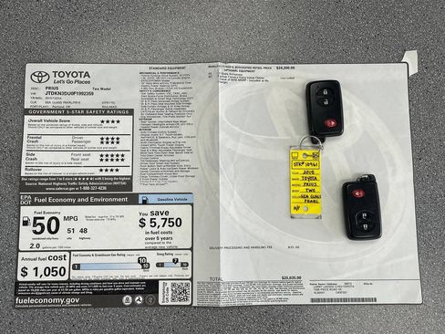 Used 2015 Toyota Prius Two FWD image 6