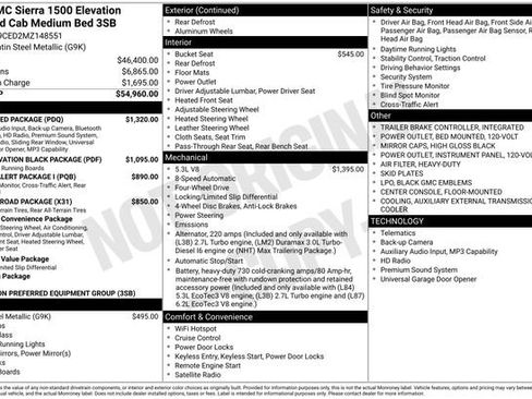 Used 2021 GMC Sierra 1500 Elevation w/ Preferred Package image 43