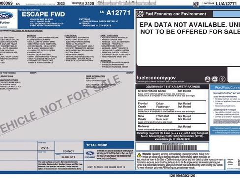 Used 2020 Ford Escape SE FWD image 21