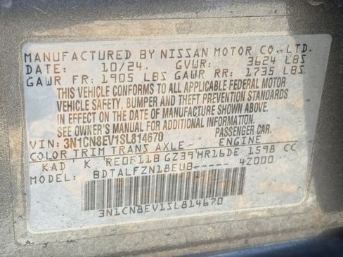 Used 2025 Nissan Versa SV image 24