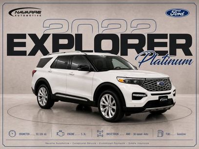 Used 2022 Ford Explorer Platinum w/ Technology Package