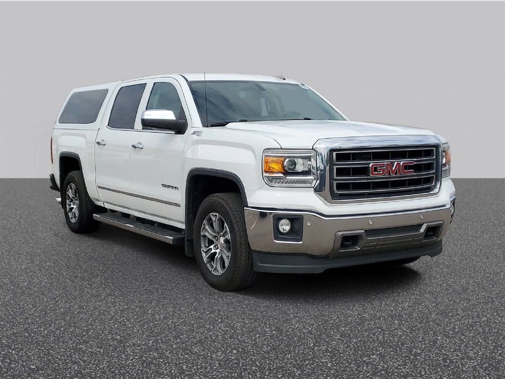 Used 2015 GMC Sierra 1500 SLT w/ SLT Crew Cab Value Package AWD/4WD image 4