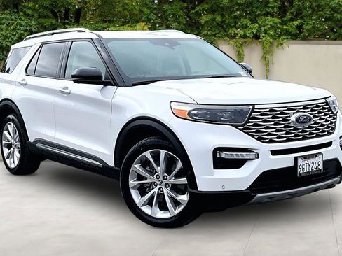 Used 2023 Ford Explorer Platinum w/ Technology Package RWD image 1
