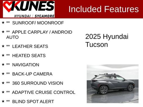 Used 2025 Hyundai Tucson Limited AWD/4WD image 2