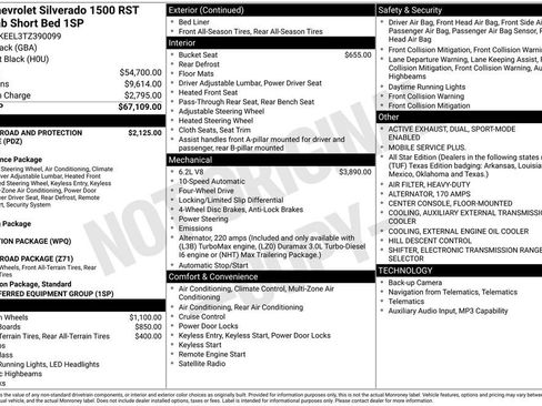 New 2026 Chevrolet Silverado 1500 RST AWD/4WD image 16