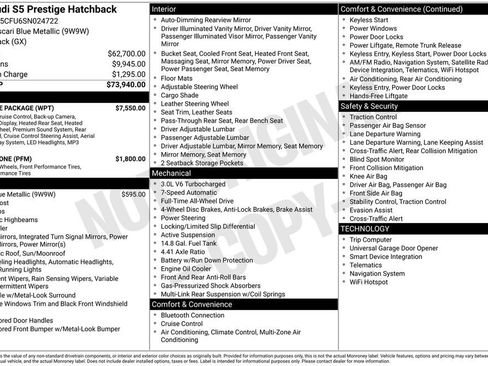 Used 2025 Audi S5 Prestige w/ Prestige Package AWD/4WD image 9