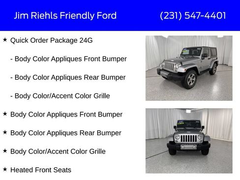 Used 2016 Jeep Wrangler Sahara AWD/4WD image 6