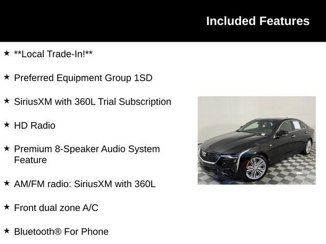 Certified 2026 Cadillac CT4 Premium Luxury RWD image 4