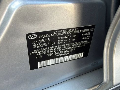 Used 2015 Hyundai Sonata SE w/ Option Group 09 FWD image 21