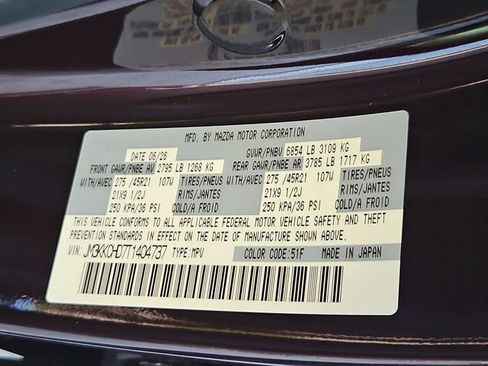 New 2026 MAZDA CX-90 3.3 Turbo w/ Premium Sport Pkg AWD/4WD image 18