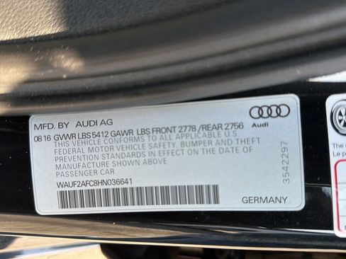 Used 2017 Audi A6 3.0T Premium Plus w/ 19" Sport Package AWD/4WD image 30