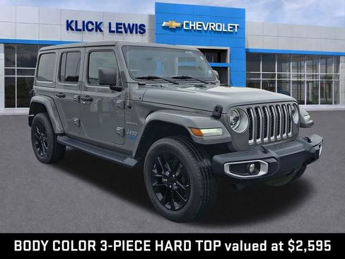 Used 2021 Jeep Wrangler Unlimited Sahara w/ Cold Weather Group image 1