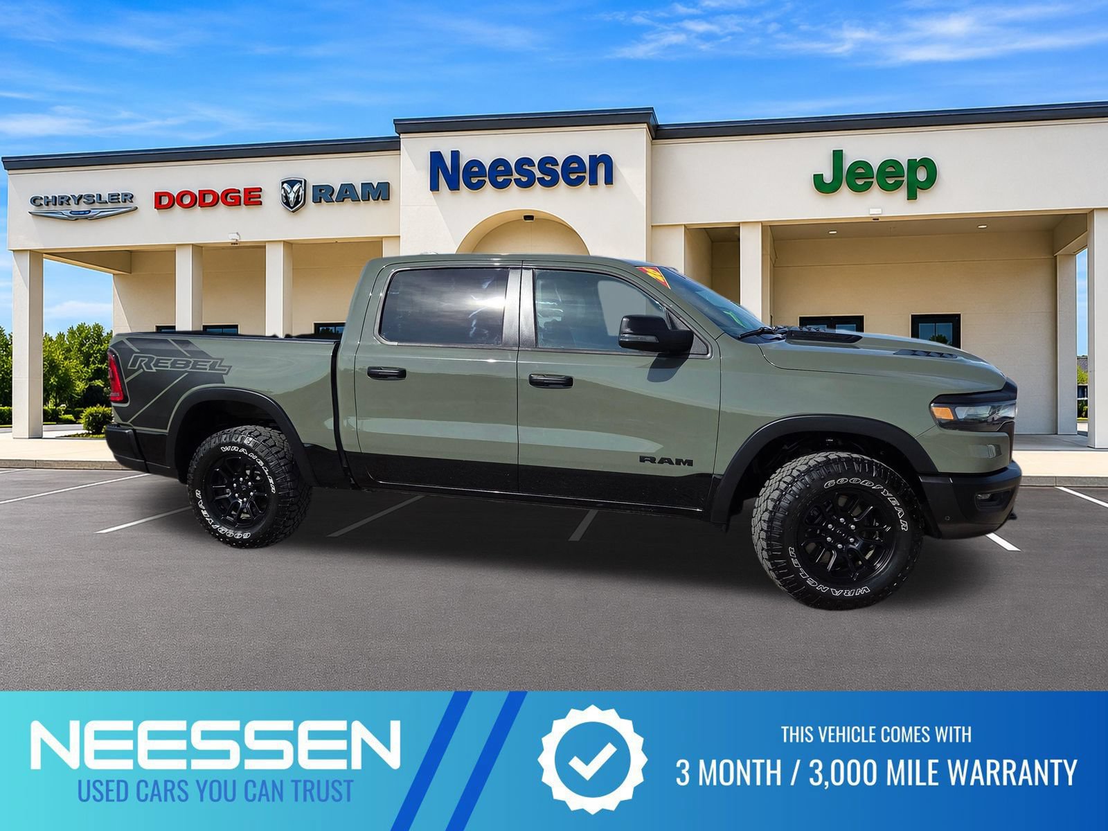 Used 2026 RAM 1500 Rebel w/ Rebel Level 1 Equipment Group AWD/4WD image 1