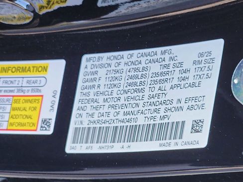 Certified 2026 Honda CR-V LX image 26