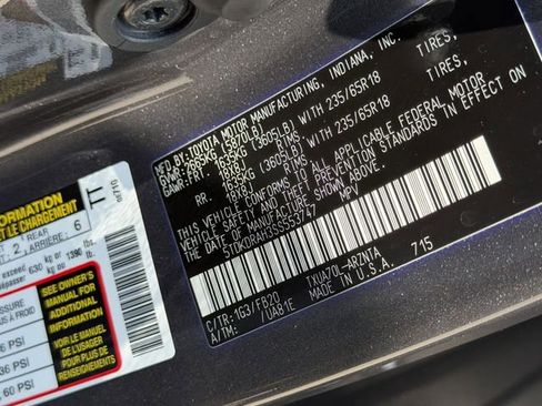 Certified 2025 Toyota Highlander LE FWD image 27