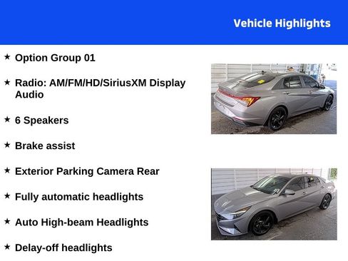 Used 2023 Hyundai Elantra Blue FWD image 4