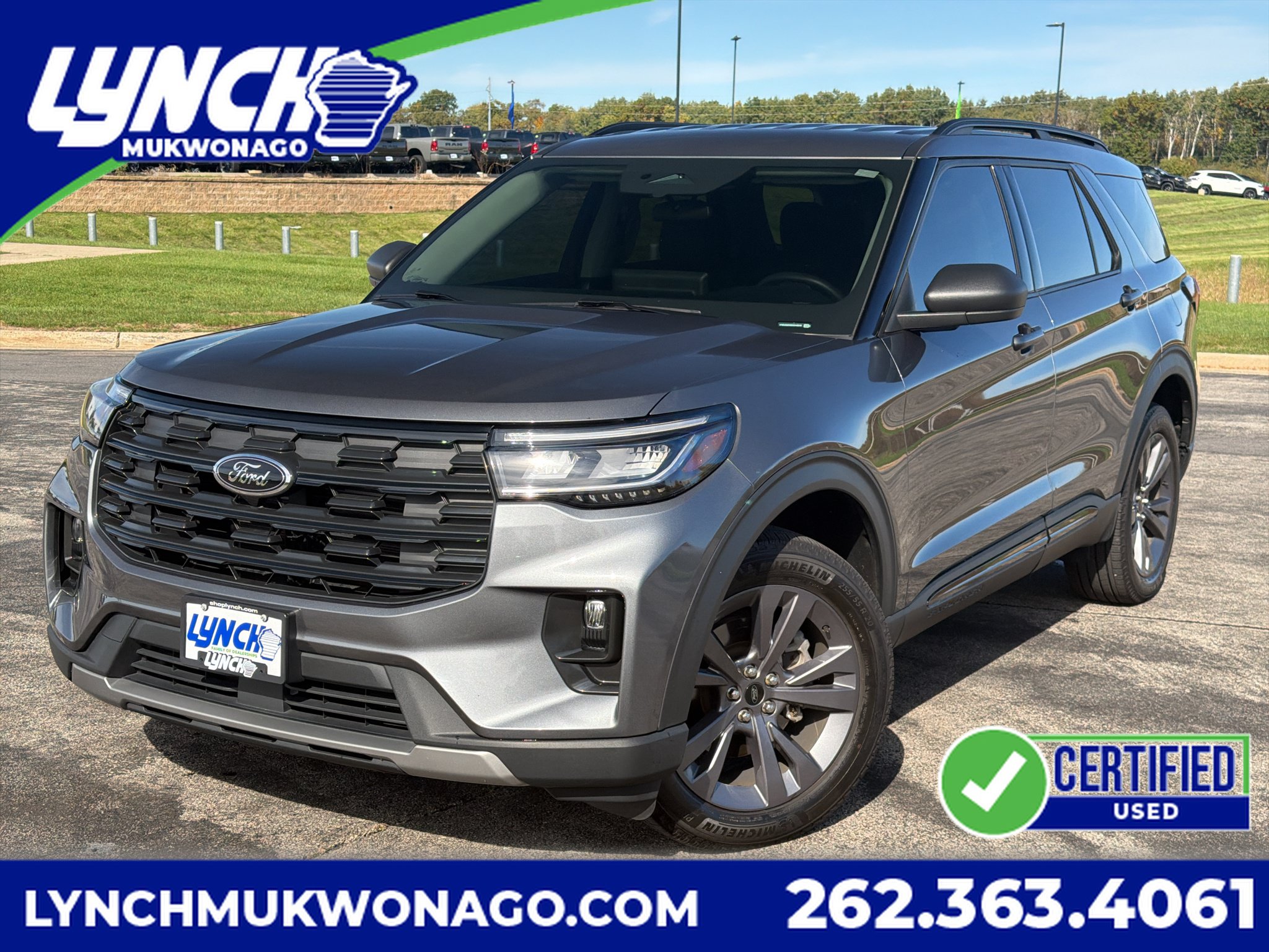 Used 2025 Ford Explorer Active w/ Active Comfort Package AWD/4WD image 1
