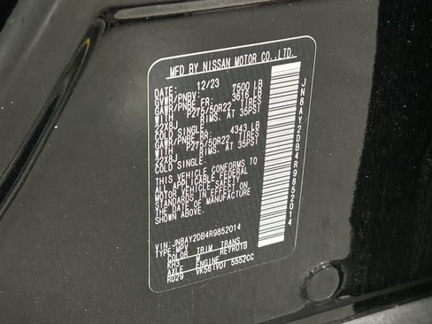 Used 2024 Nissan Armada Platinum w/ Captain's Chairs Package AWD/4WD image 34