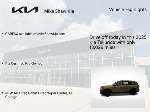 Certified 2025 Kia Telluride EX X-Line AWD/4WD image 9