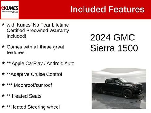 Used 2024 GMC Sierra 1500 Elevation w/ Elevation Premium Package AWD/4WD image 4