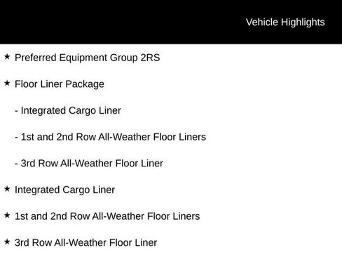 Used 2026 Chevrolet Traverse RS w/ LPO, Floor Liner Package AWD/4WD image 26