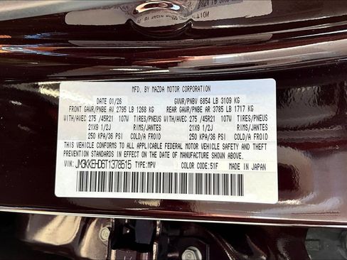 Used 2026 MAZDA CX-90 3.3 Turbo w/ Premium Plus Pkg AWD/4WD image 20