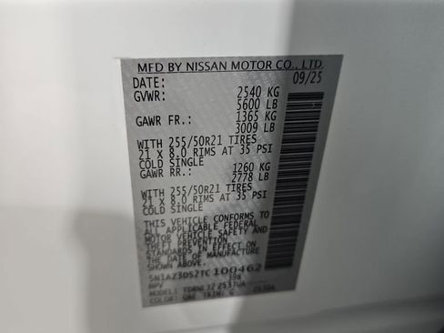 New 2026 Nissan Murano Platinum w/ Cargo Package image 29