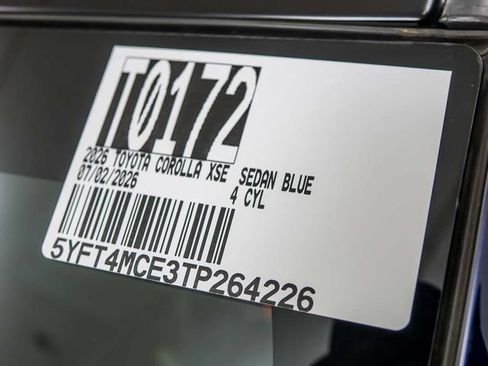 Certified 2026 Toyota Corolla XSE FWD image 30