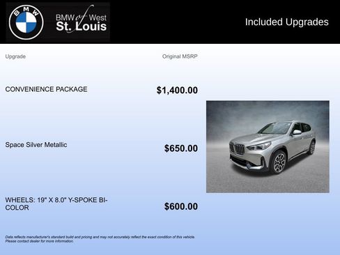 New 2026 BMW X1 xDrive28i w/ Convenience Package AWD/4WD image 17