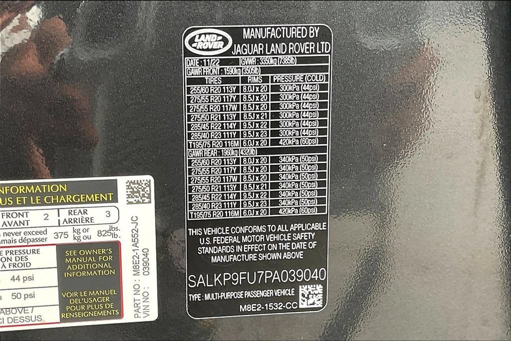Used 2023 Land Rover Range Rover SE AWD/4WD image 18