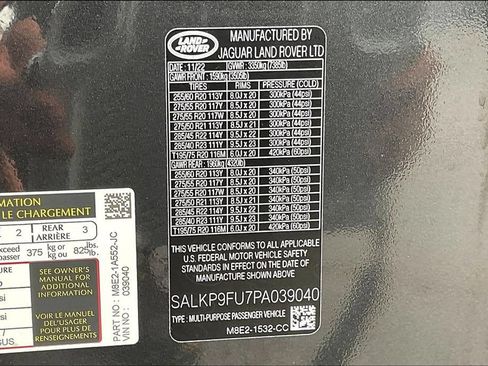 Used 2023 Land Rover Range Rover SE AWD/4WD image 18