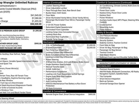 Used 2019 Jeep Wrangler Unlimited Rubicon image 4