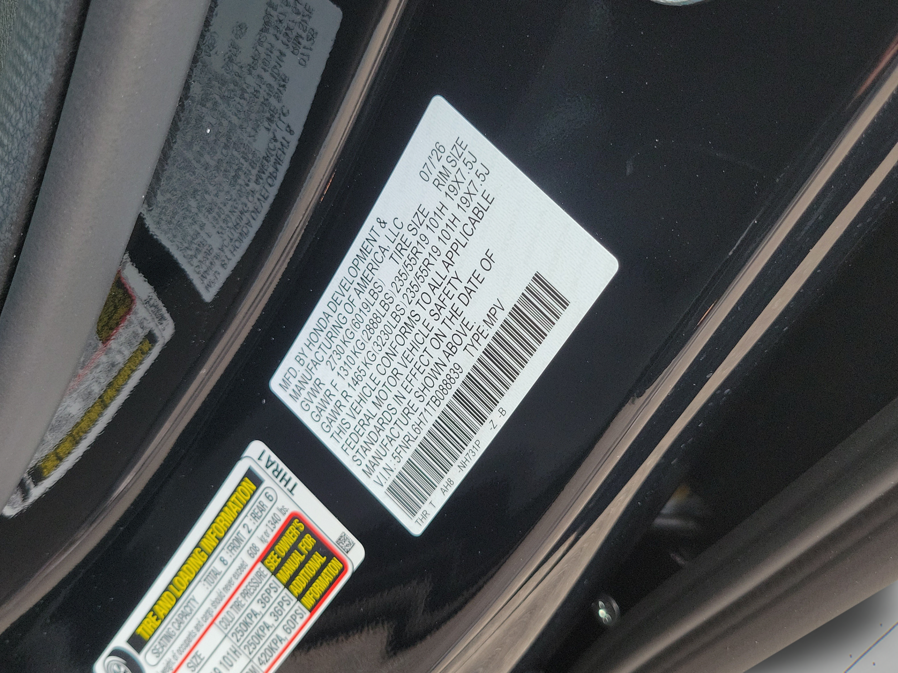New 2026 Honda Odyssey Sport-L image 34