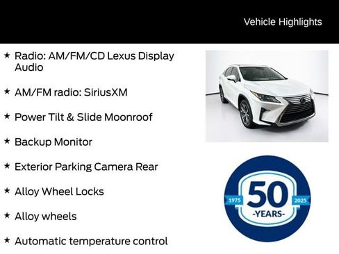 Used 2018 Lexus RX 350 AWD w/ Premium Package image 11