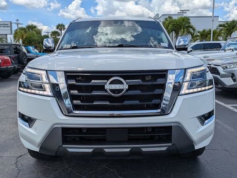 Used 2023 Nissan Armada Platinum w/ Captain's Chairs Package AWD/4WD image 7