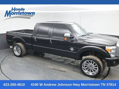 Used 2014 Ford F350 Platinum AWD/4WD image 1