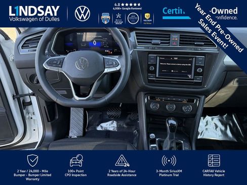 Certified 2022 Volkswagen Tiguan S w/ IQ.Drive Package image 11