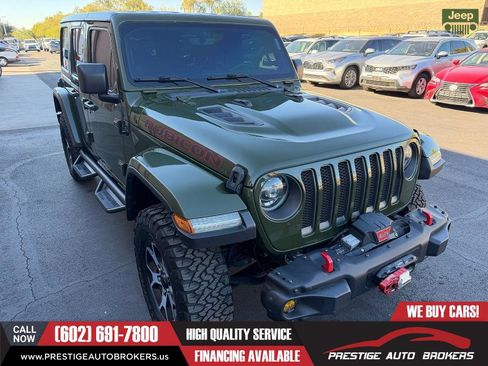 Used 2021 Jeep Wrangler Unlimited Rubicon AWD/4WD image 11