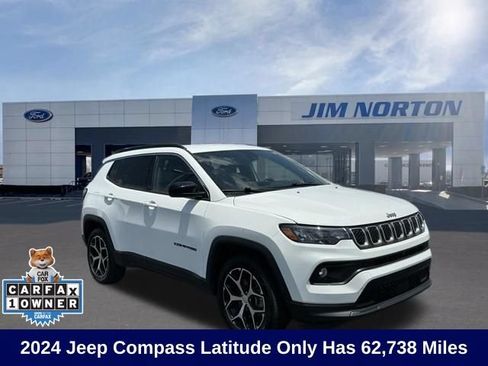 Used 2024 Jeep Compass Latitude AWD/4WD image 1