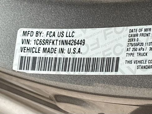 Used 2022 RAM 1500 Limited w/ Bed Utility Group AWD/4WD image 34