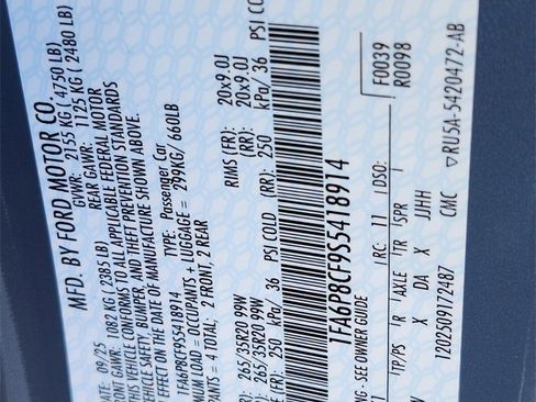 New 2025 Ford Mustang GT Premium image 25