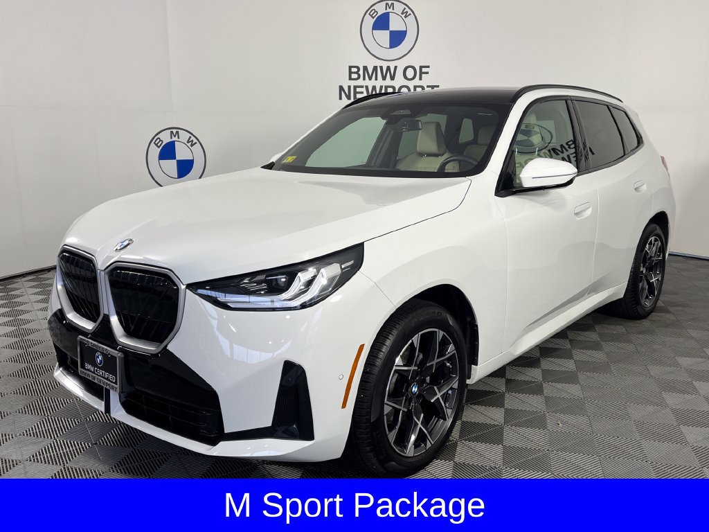 Certified 2026 BMW X3 xDrive30i w/ M Sport Package AWD/4WD image 3