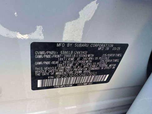 Certified 2025 Subaru Forester Premium w/ Protection Package (1PH) image 12