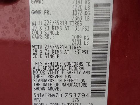 Used 2020 Nissan Rogue SL w/ Premium Package image 33