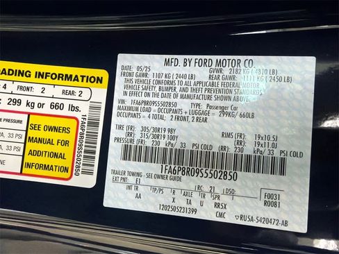 New 2025 Ford Mustang Dark Horse w/ Dark Horse Handlin Package image 22