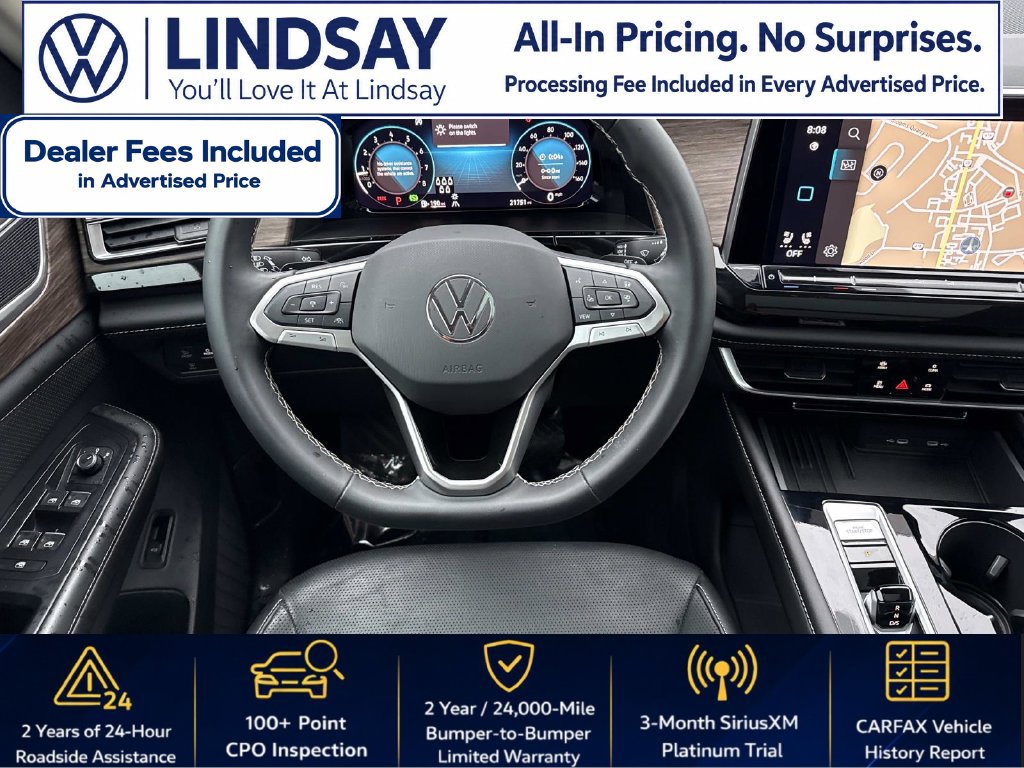 Used 2025 Volkswagen Atlas SEL AWD/4WD image 14